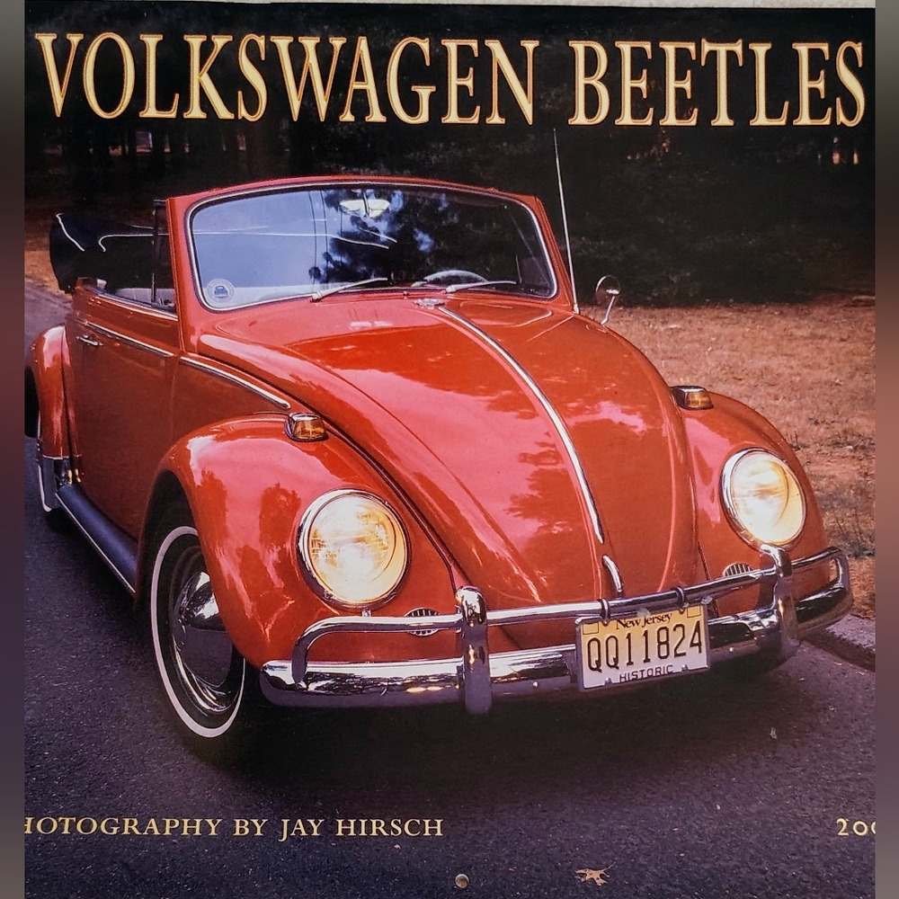 Collectable 2001 VW Beetle Calendar